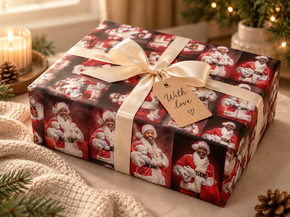 Dear Santa — Photo Wrapping Paper