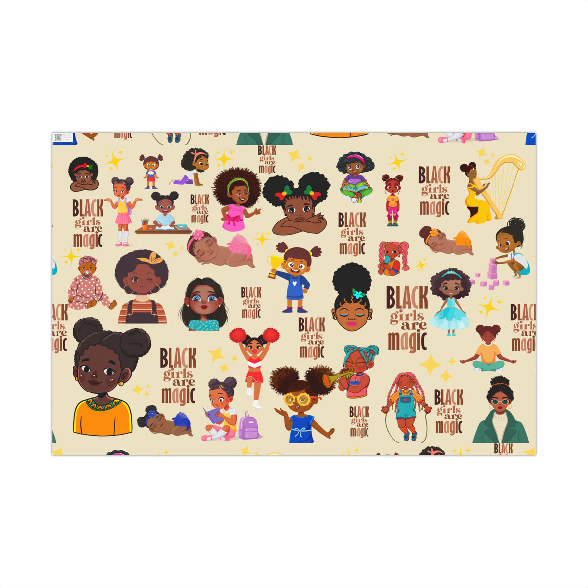 Black Girls Are Magic — Wrapping Paper
