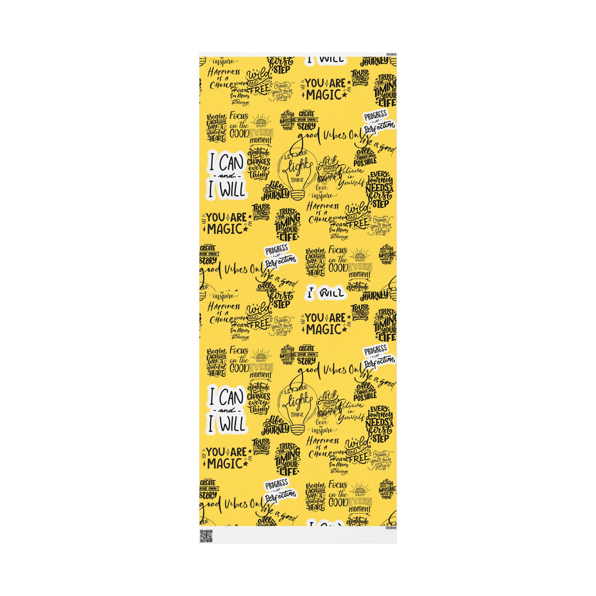 Good Vibes — Affirmation Wrapping Paper