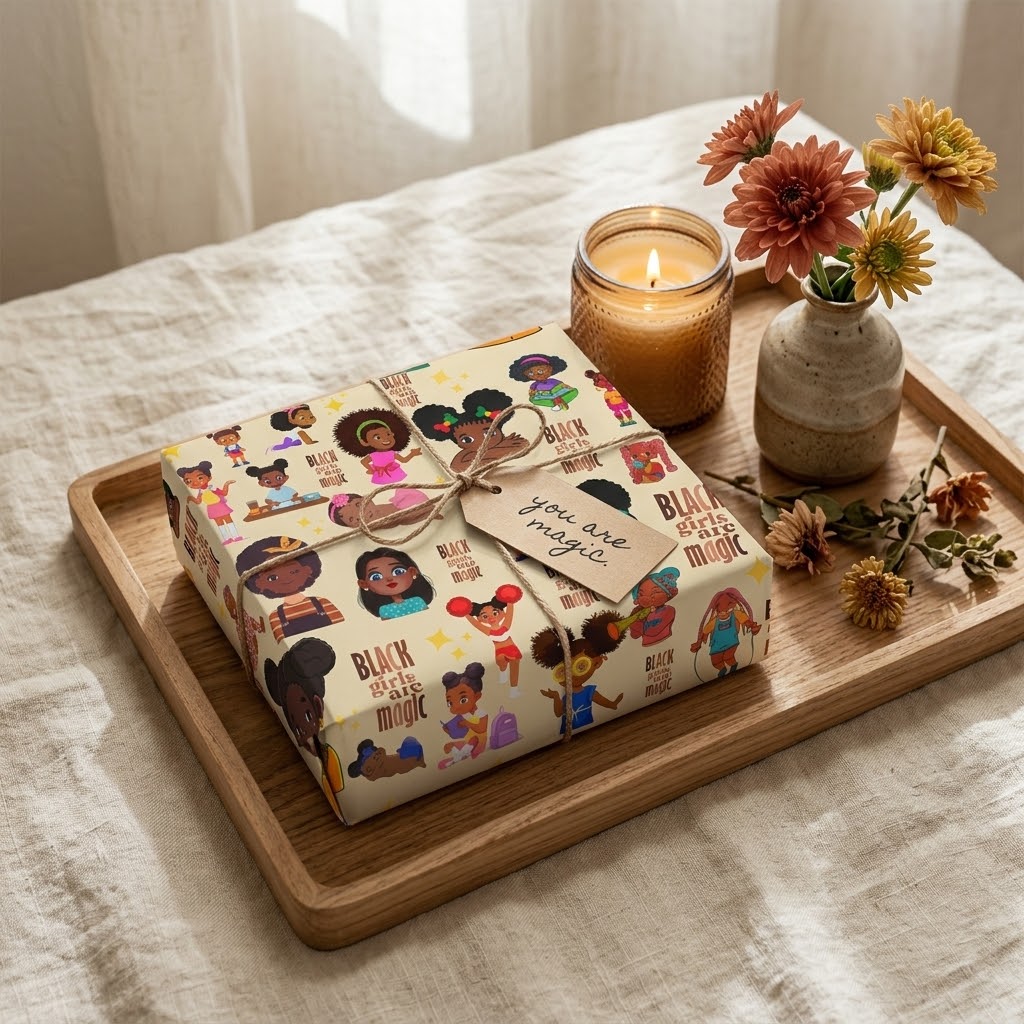 Black Girls Are Magic — Wrapping Paper