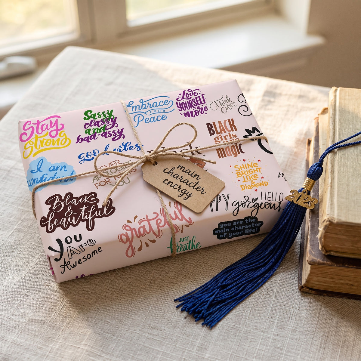 Black Girl Magic — Affirmation Wrapping Paper