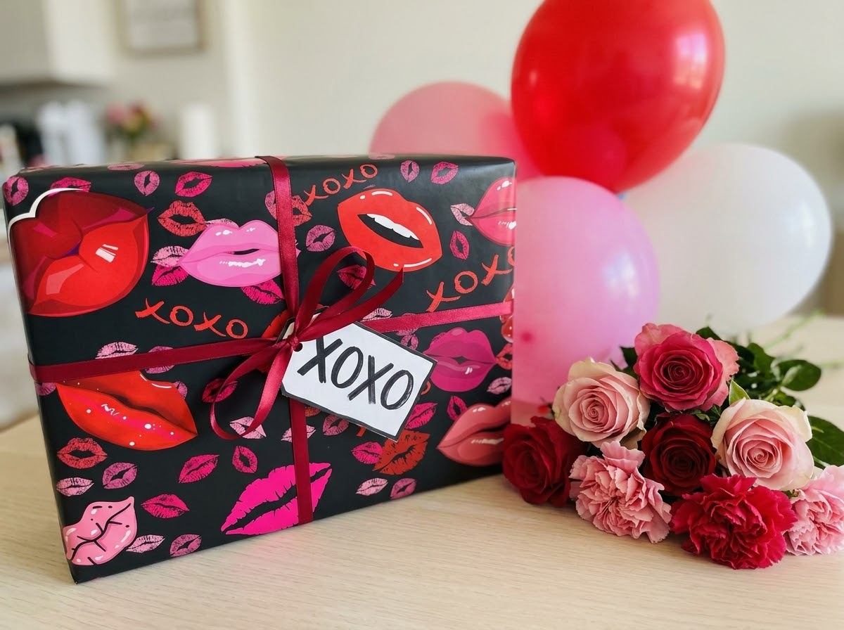 Smooch — XOXO Wrapping Paper