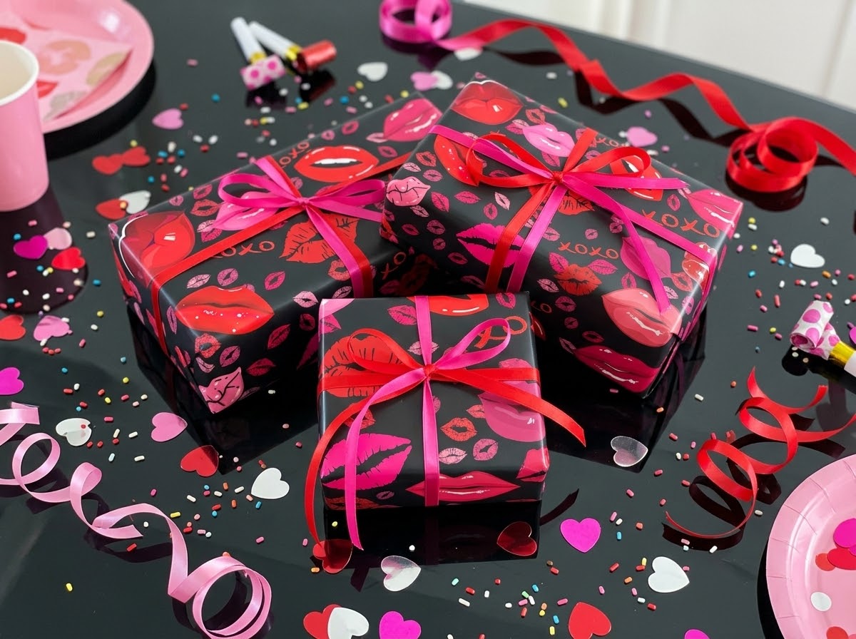 Smooch — XOXO Wrapping Paper