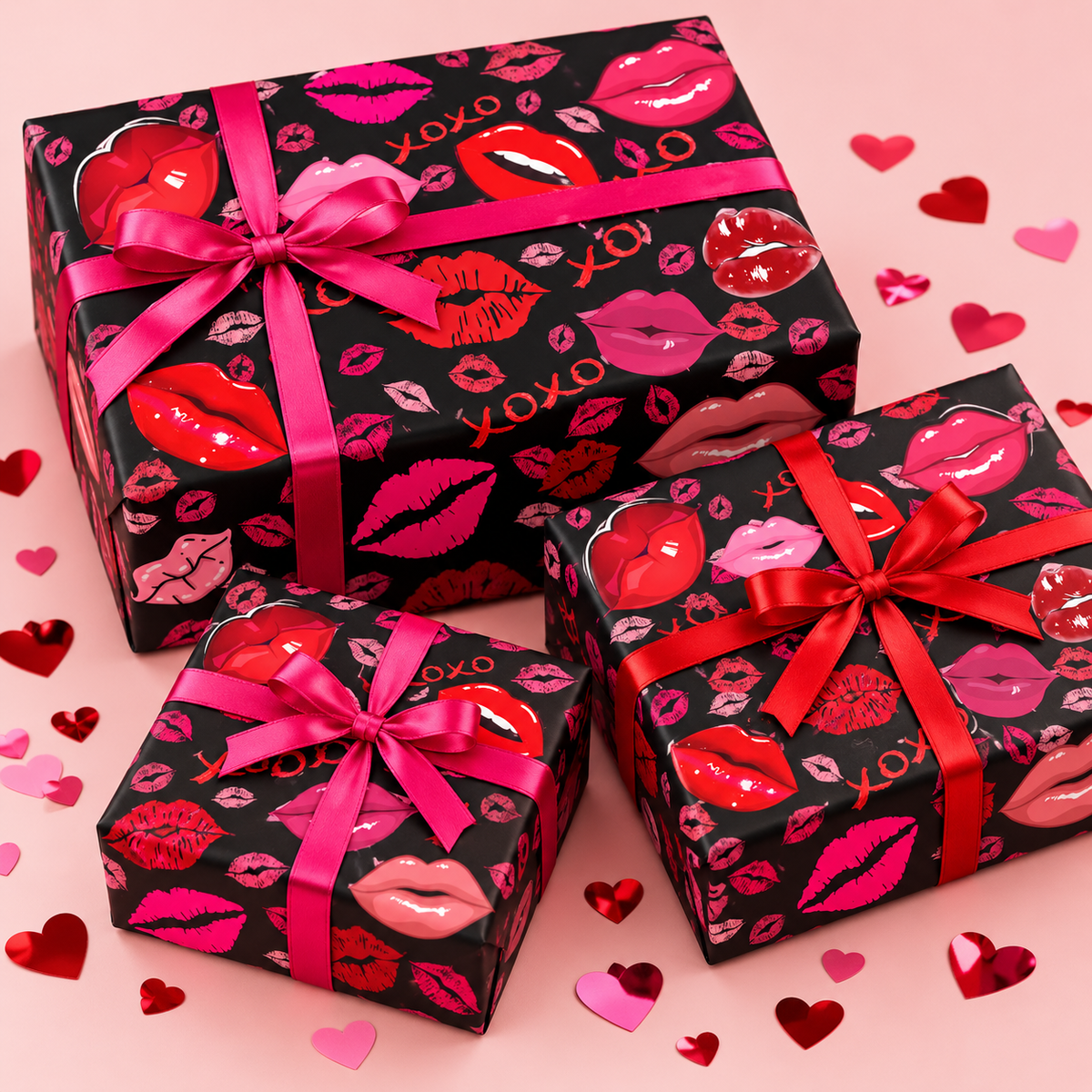 Smooch — XOXO Wrapping Paper