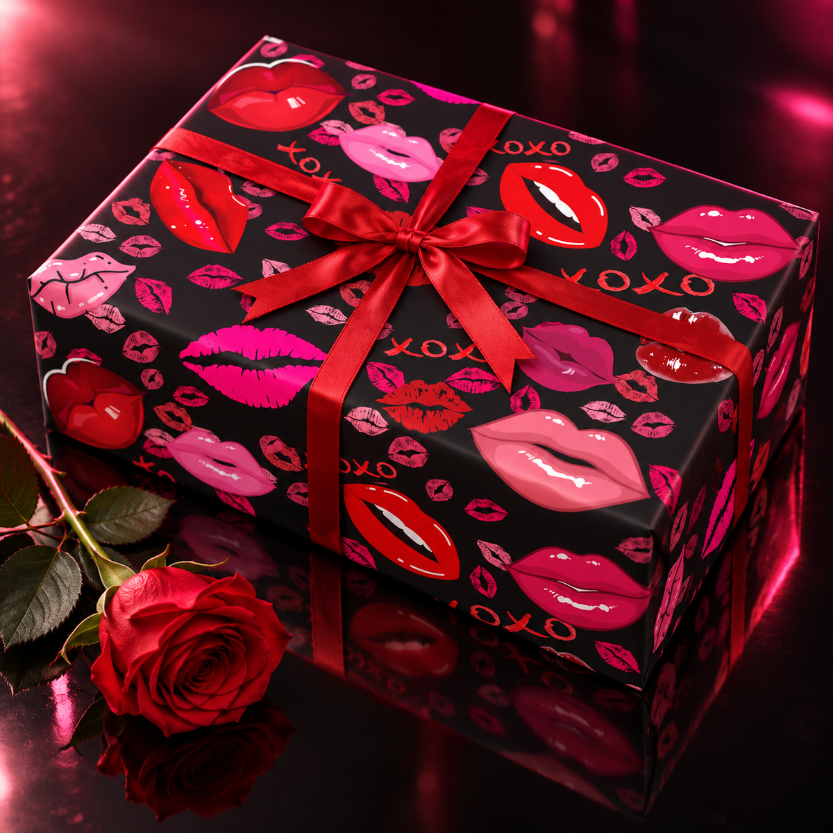 Smooch — XOXO Wrapping Paper