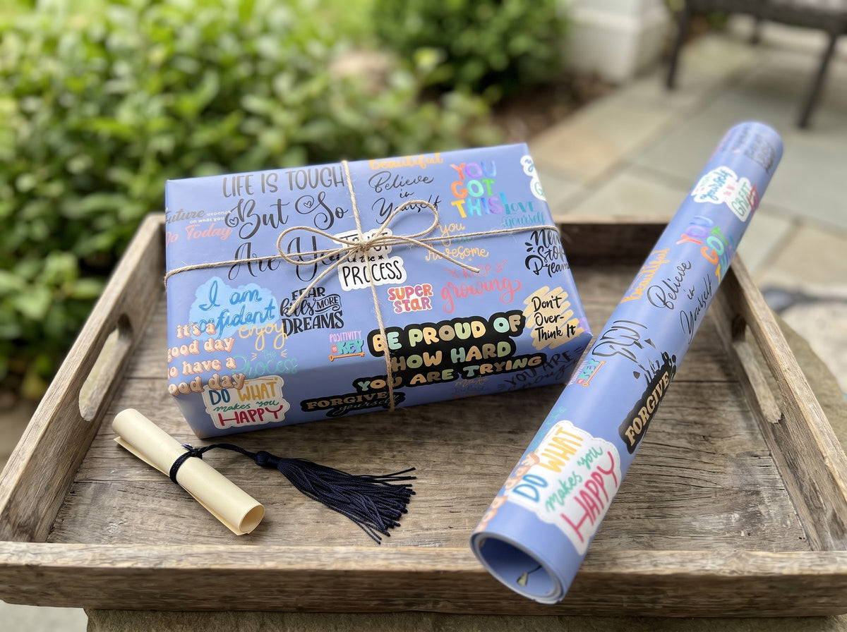 Rise Up — Affirmation Wrapping Paper