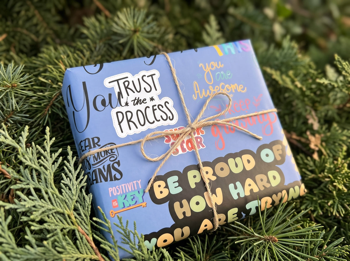 Rise Up — Affirmation Wrapping Paper