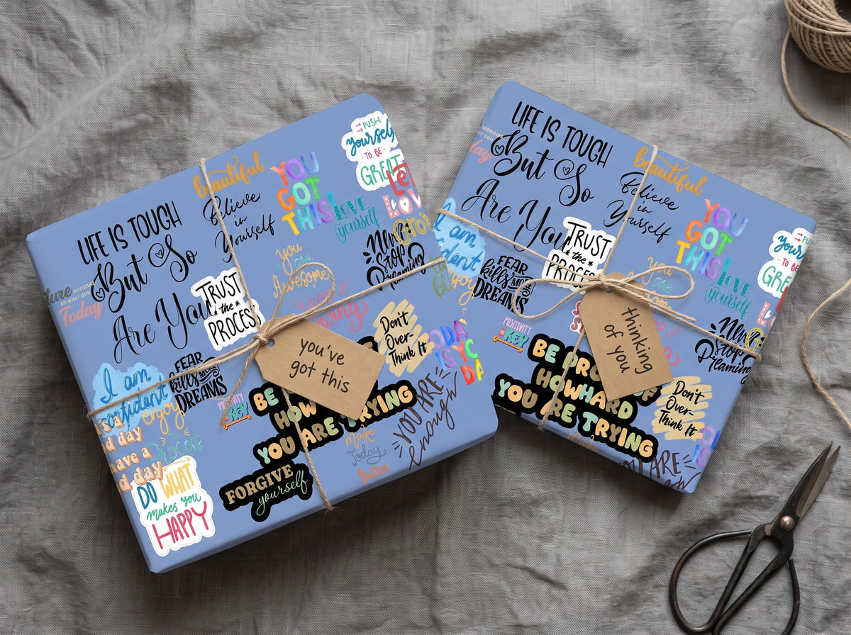 Rise Up — Affirmation Wrapping Paper