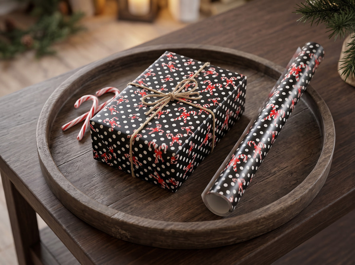 Dots and stripes — Holiday Wrapping Paper