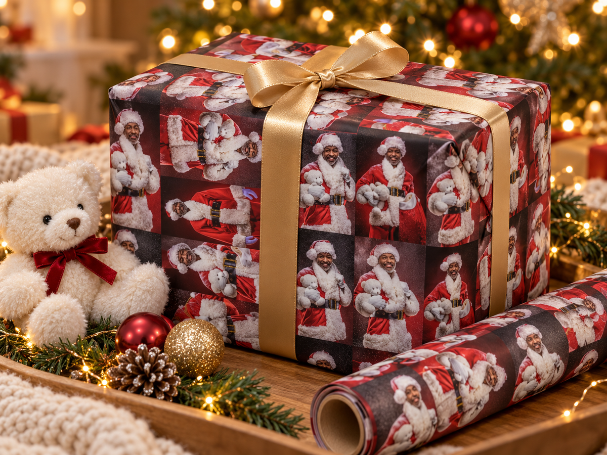 Dear Santa — Photo Wrapping Paper