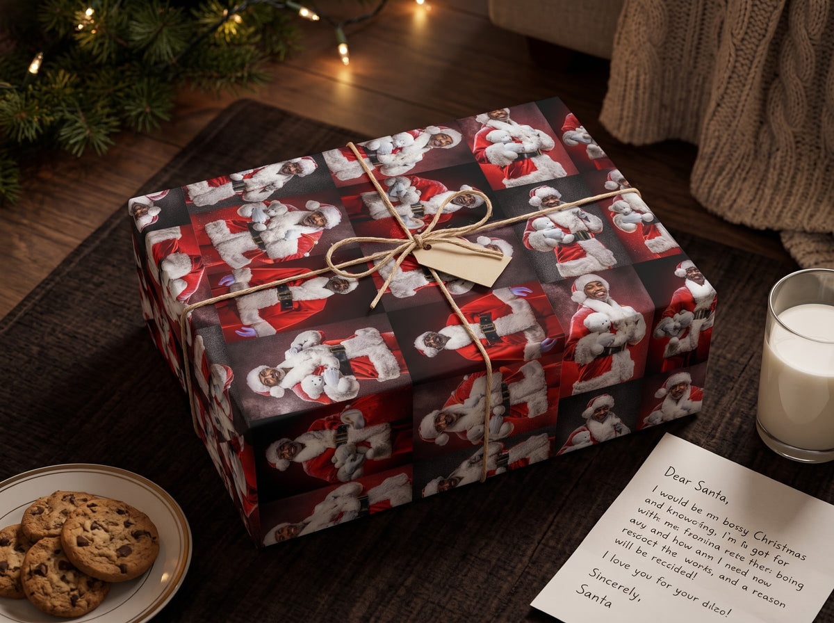 Dear Santa — Photo Wrapping Paper