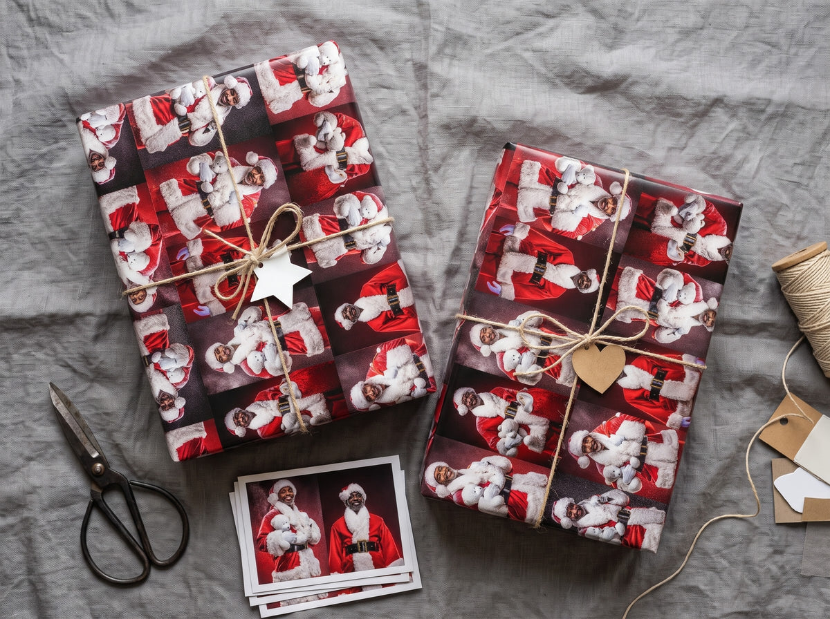Dear Santa — Photo Wrapping Paper