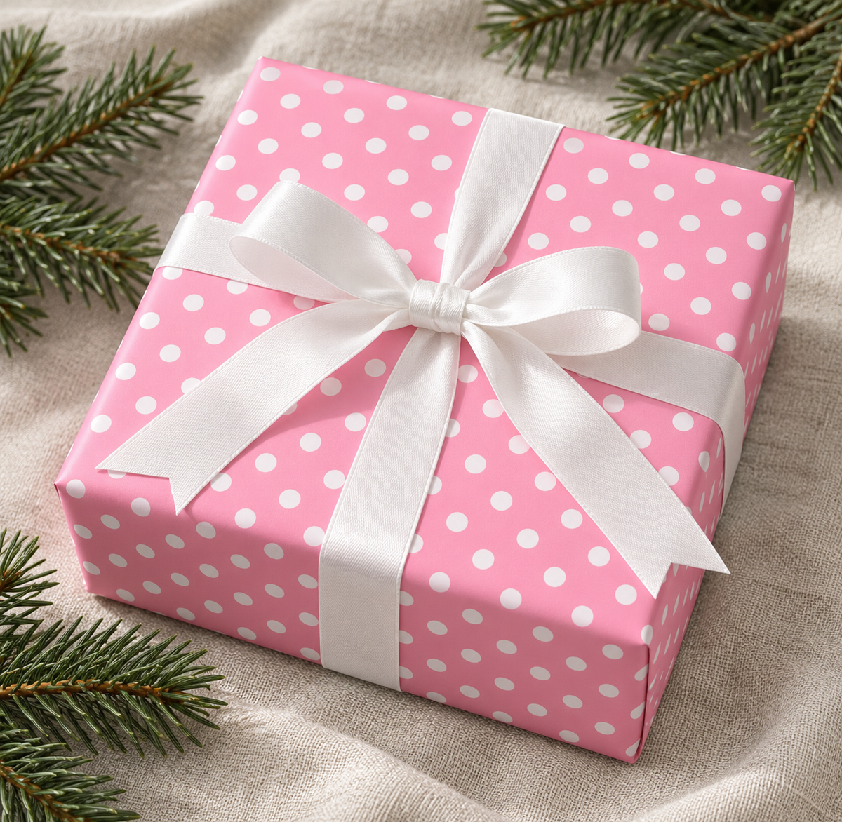 Cotton Candy — Polka Dot Wrapping Paper