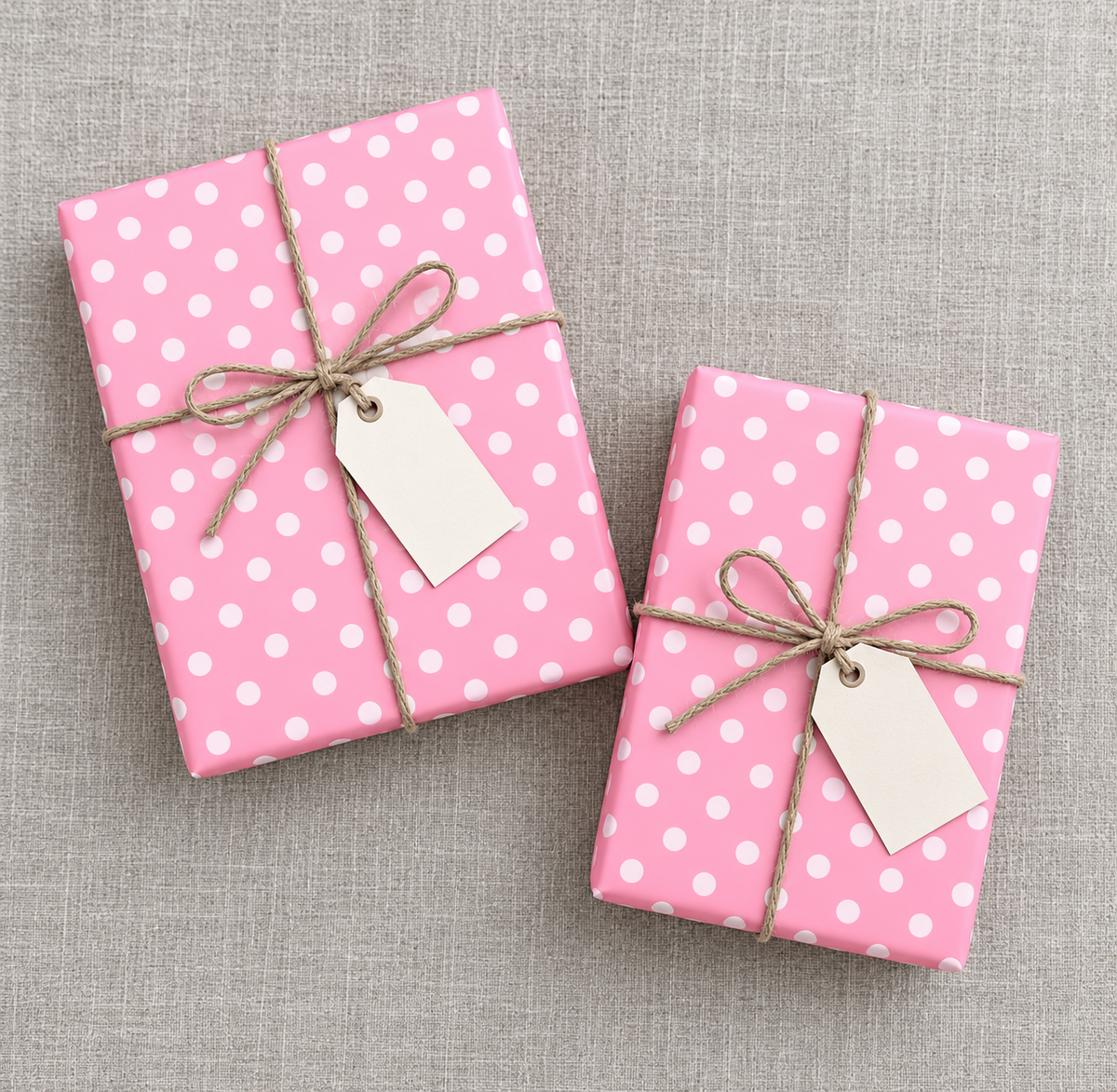 Cotton Candy — Polka Dot Wrapping Paper