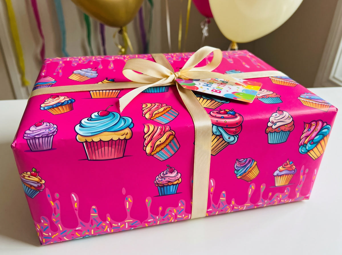 Frosted Fun — Cupcake Wrapping Paper