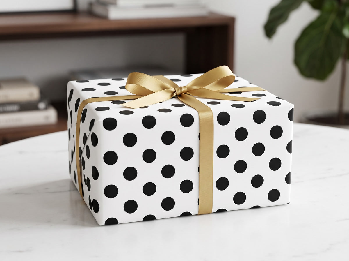 Big Dot — Polka Dot Wrapping Paper