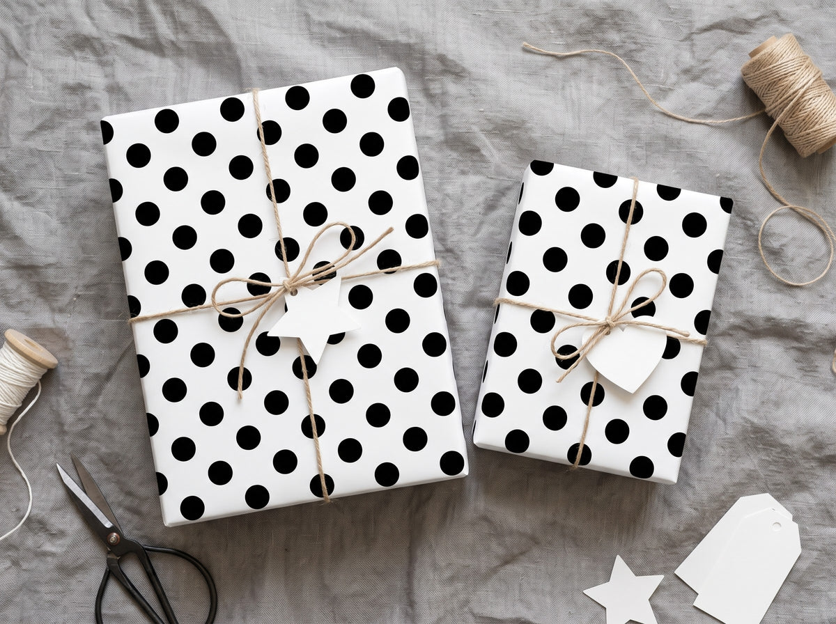 Big Dot — Polka Dot Wrapping Paper