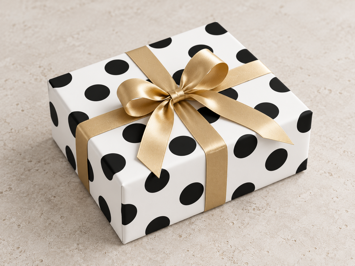 Big Dot — Polka Dot Wrapping Paper