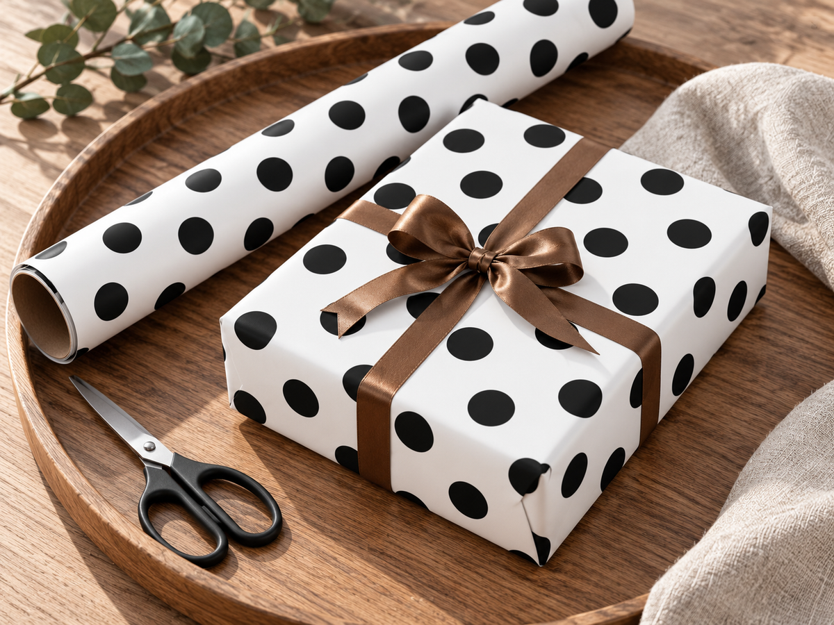Big Dot — Polka Dot Wrapping Paper