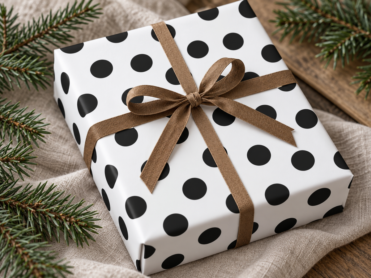 Big Dot — Polka Dot Wrapping Paper
