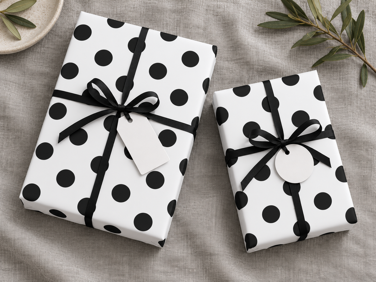 Big Dot — Polka Dot Wrapping Paper