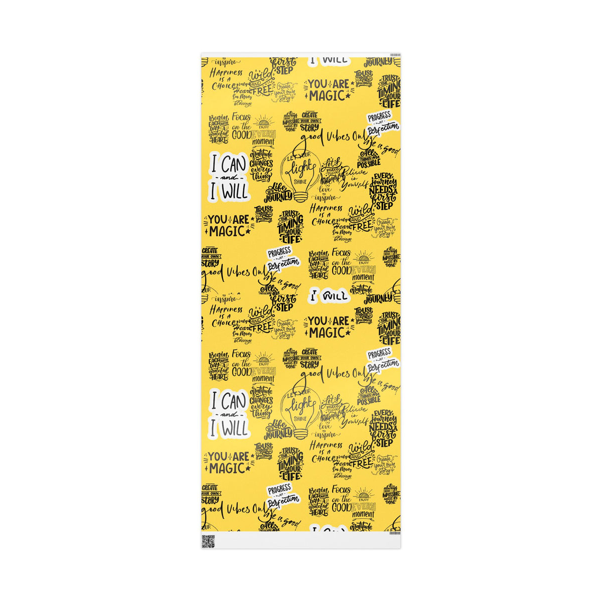 Good Vibes — Affirmation Wrapping Paper
