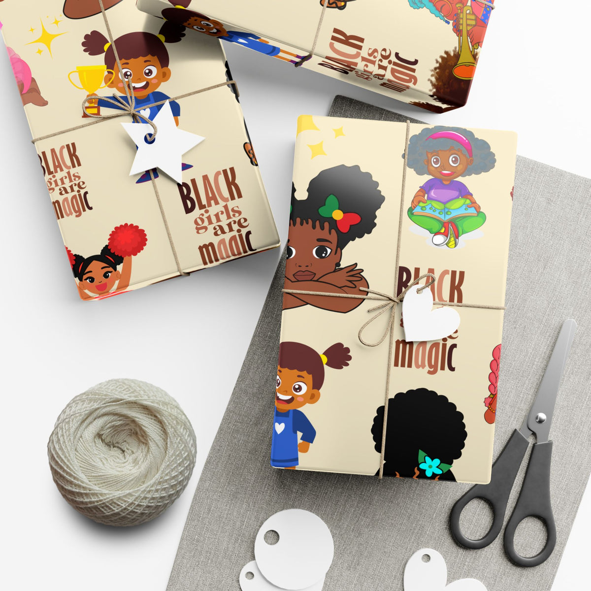 Black Girls Are Magic — Wrapping Paper