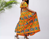 Beautiplex Kente Infinity dress