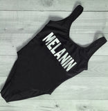 Melanin one piece swimsuit