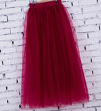 Tulle Maxi Skirt