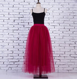 Tulle Maxi Skirt