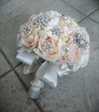 Broach Wedding Bouquet Vintage Brooch Bridal Bouquet Old Hollywood Theme Bridal Party Wedding Shower Reception Beautiplex