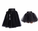 Mother Daughter Matching Tulle Skirt Family Photo Adult and Child Skirt Set Birthday Party Gift Idea Beautiplex