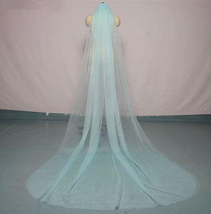 Beautiplex Custom color wedding veil