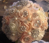 Broach Wedding Bouquet Vintage Brooch Bridal Bouquet Old Hollywood Theme Bridal Party Wedding Shower Reception Beautiplex