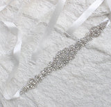 Crystal Sash Wedding Dress Belt Rhinestone Wedding Accessories Jewelry Bridal Gown Beautiplex