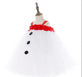 Tutu Dress Snowman Costume Kid Photo Shoot Family Photos Children Fashion Content Creator Tutu Costume Puffy Dress