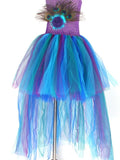 Princess Costume Peacock Tulle Dress Costume Tea Party Dress Halloween Fairytale Costume Storybook Cosplay Hi Low Tulle Dress Beautiplex