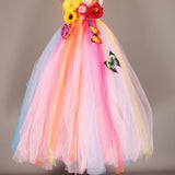 Tulle Dress Up Princess Dress Birthday Party Halloween Costume Flower Girl Dressup Beautiplex