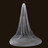 Pearl Wedding Veil Vintage Bridal Accessories Cathedral Long Veil Old Hollywood Glamor Wedding Beautiplex