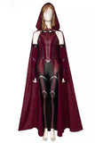 Scarlet Witch Cosplay Red Witch Superhero Dress up Comic Con Marvel Halloween Costume Movie Character Dressup Beautiplex