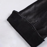 Leather Zip Gloves Long Real Leather Gloves Outdoor Accessories Tall Gloves Vintage Leather Gloves Beautiplex