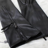 Beautiplex Zip leather gloves