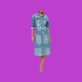 Beautiplex Long Denim Dress/Coat