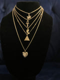 Golden Multi Strand Egyptian Necklace Statement Piece Jewelry Gift Birthday Beautiplex