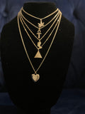 Beautiplex Golden Multi Strand Egyptian necklace