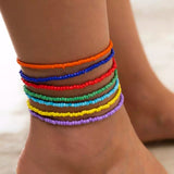 Beautiplex Brilliant anklet beads set of 10