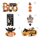 Beautiplex hanging Halloween signs