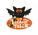 Beautiplex hanging Halloween signs