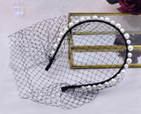 Birdcage veil Fascinator Vintage Headpiece 1920 Wedding Prom Birthday Murder Mystery Masquerade Head Piece Costume Party Beautiplex